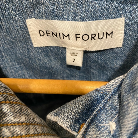 Vintage Utility Shirt - Denim Forum / Aritzia - Picture 6 of 6